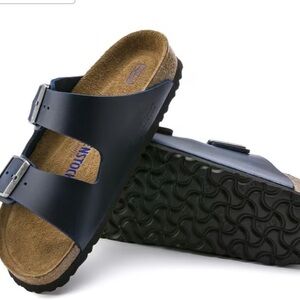 Birkenstock men 10-10.5 navy blue Arizona